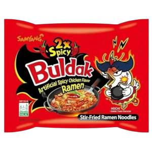 Buldak зі смаком курки 2X Spicy